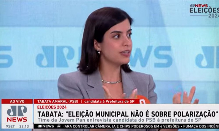 tabata amaral polarização