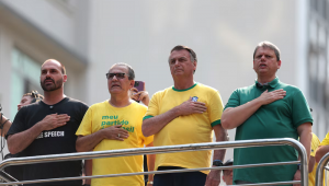 tarcisio e bolsonaro manifestacao