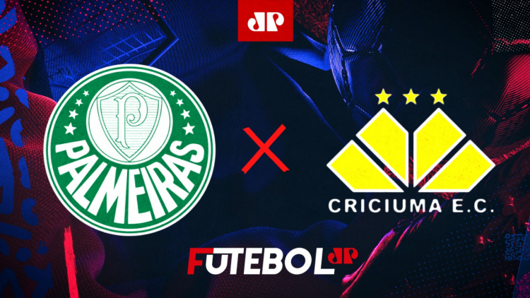 Palmeiras x Criciúma: confira a transmissão da Jovem Pan ao vivo