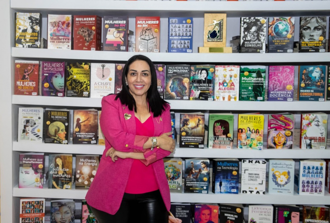 Andreia Roma, Fundadora e CEO da Editora Leader