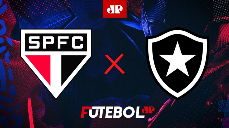 São Paulo x Botafogo: confira a transmissão da Jovem Pan ao vivo