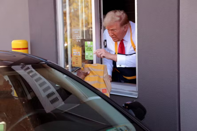 TRUMP MCDONALDS