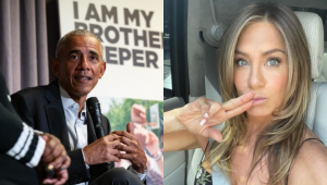 Jennifer Aniston e Barack Obama