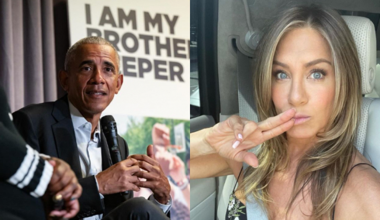 Jennifer Aniston e Barack Obama