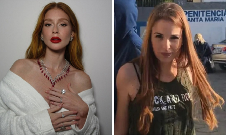 Montagem com Marina Ruy Barbosa e Suzane von Richthofen