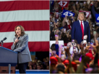 Kamala Harris e Donald Trump - Eleições americanas