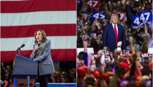 Kamala Harris e Donald Trump - Eleições americanas