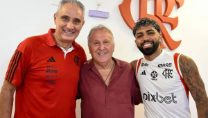 Tite, Zico e Gabigol