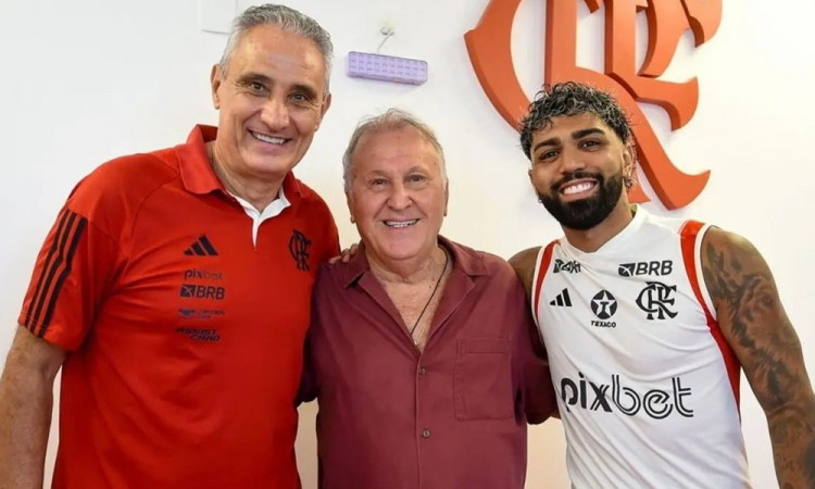 Zico defende Gabigol no Flamengo: ‘Problema dele era só com o Tite’