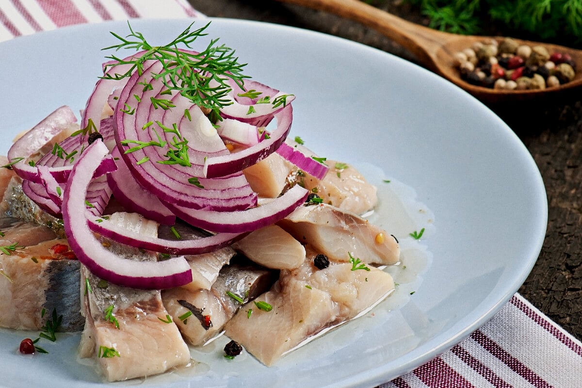 Ceviche de tilápia 