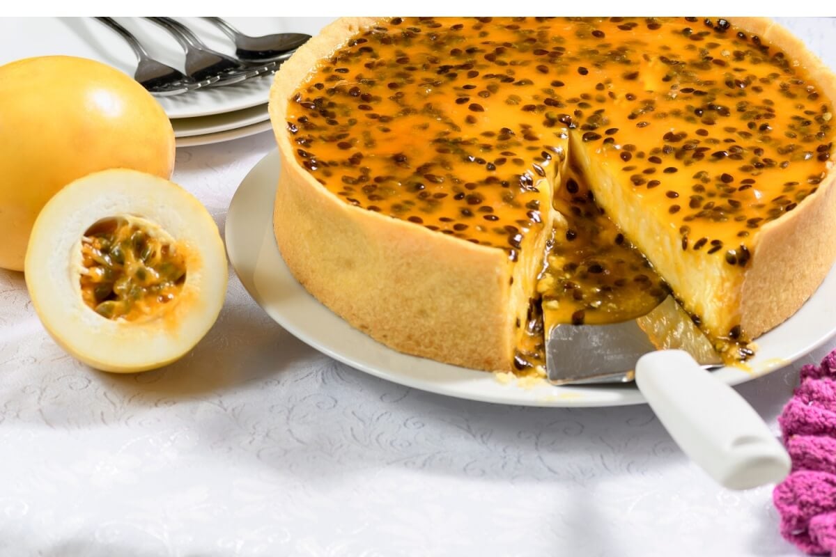 Cheesecake de maracujá 