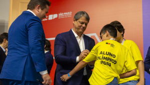 Lançamento do Programa Bolsa Estágio Ensino Médio – BEEM e Premiação das Olimpíadas de Matemática do Estado de São Paulo - OMASP