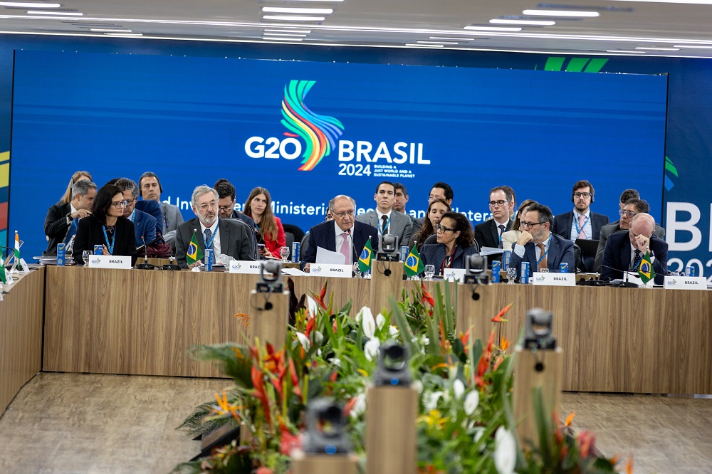 Geraldo Alckmin participa da reunião do G20 realizada no Rio de Janeiro