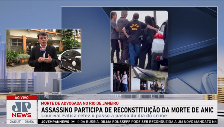 Caso Anic Herdy: assassino confesso participa de reconstituição da morte