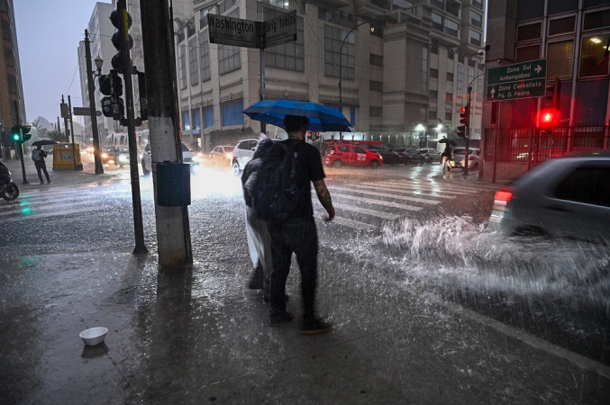 Chuva em São Paulo