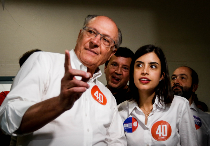 Geraldo Alckmin apoia Tabata Amaral na candidatura à Prefeitura de São Paulo