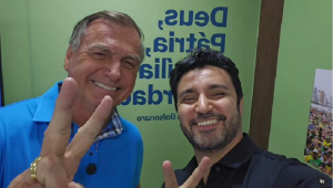 Jair Bolsonaro e Fred Rodrigues