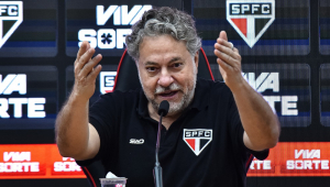 Entrevista coletiva sobre o anúncio do novo patrocinador do São Paulo Futebol Clube