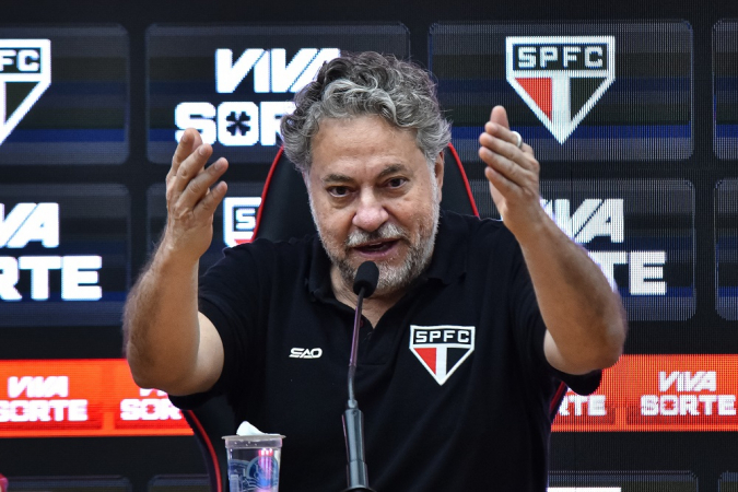 Entrevista coletiva sobre o anúncio do novo patrocinador do São Paulo Futebol Clube