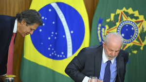 residente Lula e Ministro da Fazenda Fernando Haddad