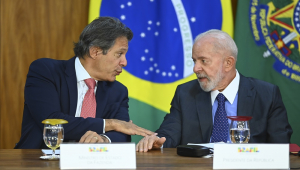 Presidente Lula e Ministro da Fazenda Fernando Haddad