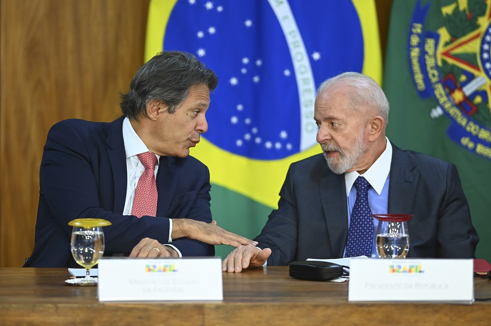 Presidente Lula e Ministro da Fazenda Fernando Haddad