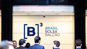 Fachada da Bolsa de Valores de São Paulo