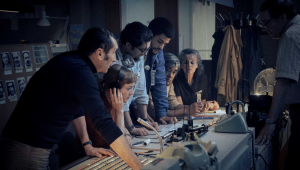 Cena do filme "Setembro 5", que fala sobre o sequestro de atletas israelenses durante a Olimpíada de 1972