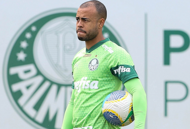 O lateral-direito Mayke do Palmeiras