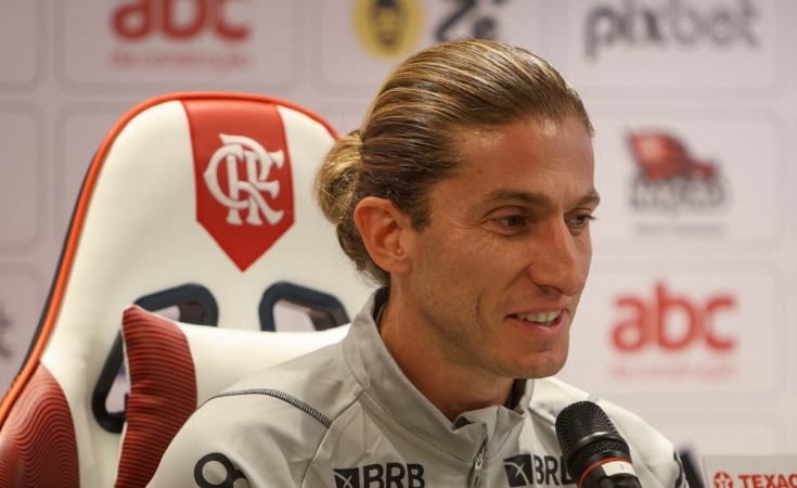 COLETIVA DE IMPRENSA DO FLAMENGO: APRESENTAÇÃO DO NOVO TÉCNICO, FILIPE LUÍS, NESTA TERÇA-FEIRA (01).