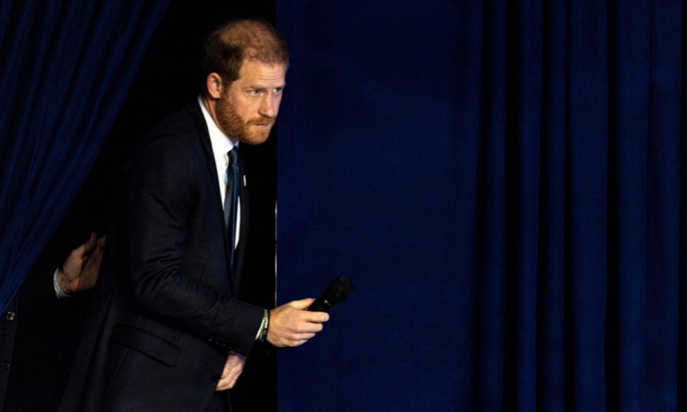 Prince Harry appears at an event in the United Kingdom and makes a rare comment about his daughter Lilibet Diana