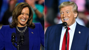 kamala trump montagem