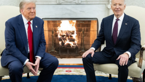 Trump e Biden na Casa Branca 13 de novembro de 2024