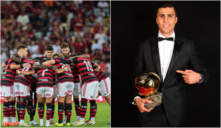 Jogadores do Flamengo criticam Bola de Ouro ganha por Rodri