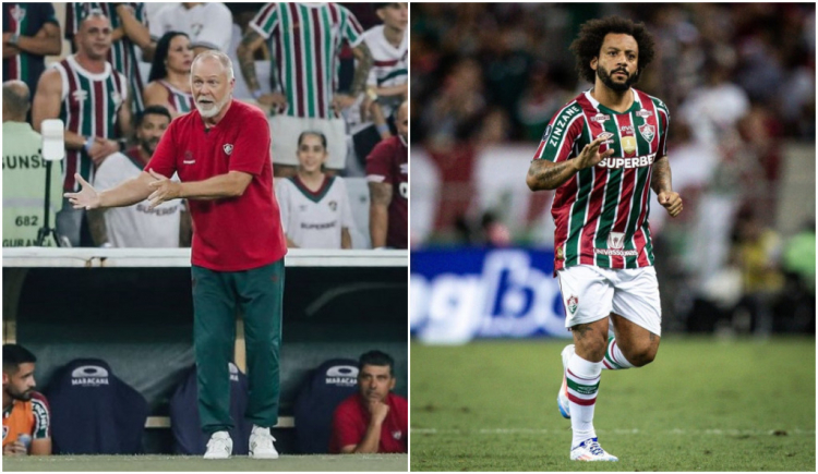 Mano Menezes e Marcelo - Fluminense