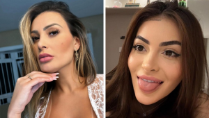 Andressa Urach revela namoro com influenciadora Mari Ávila e diz: ‘Homem é para sentar, mulher, para namorar’