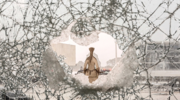 Prédio do STF após atos de vandalismo do dia 8 de janeiro