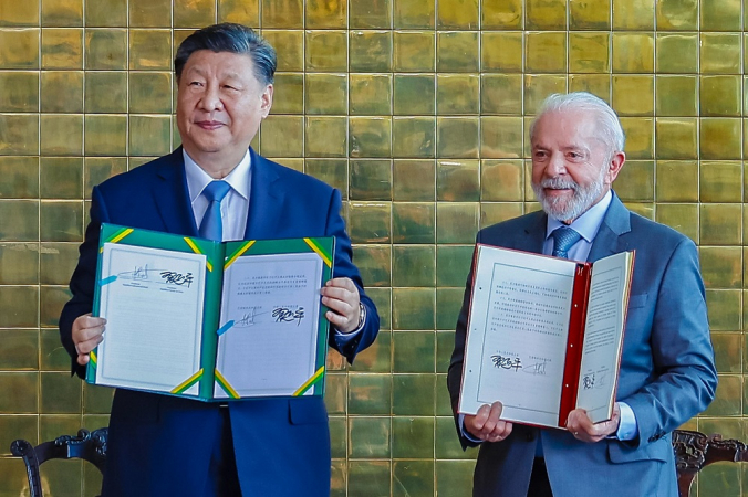 Lula e Xi Jinping