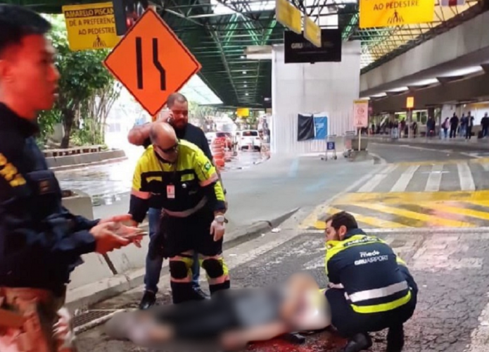 Porta-voz da Polícia Militar fala sobre tiroteio no Aeroporto de Guarulhos