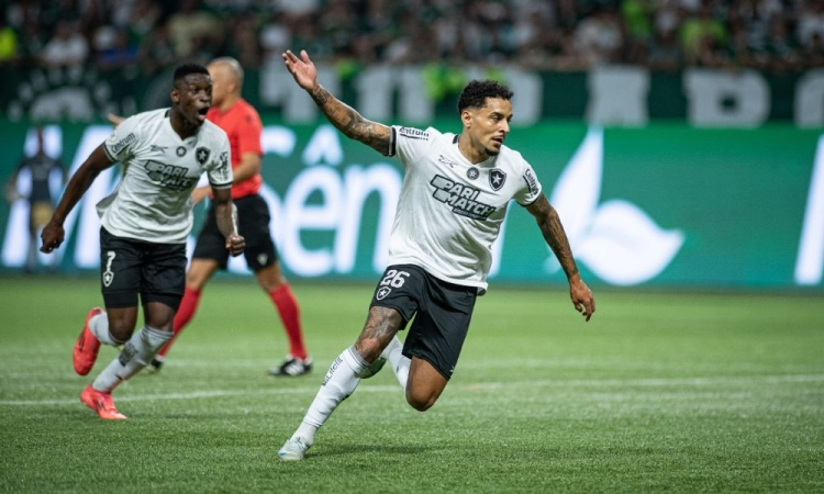 Botafogo bate Palmeiras por 3 a 1 no Allianz Parque e retoma liderança do Brasileirão