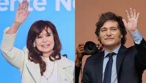 Cristina Kirchner e Javier Milei