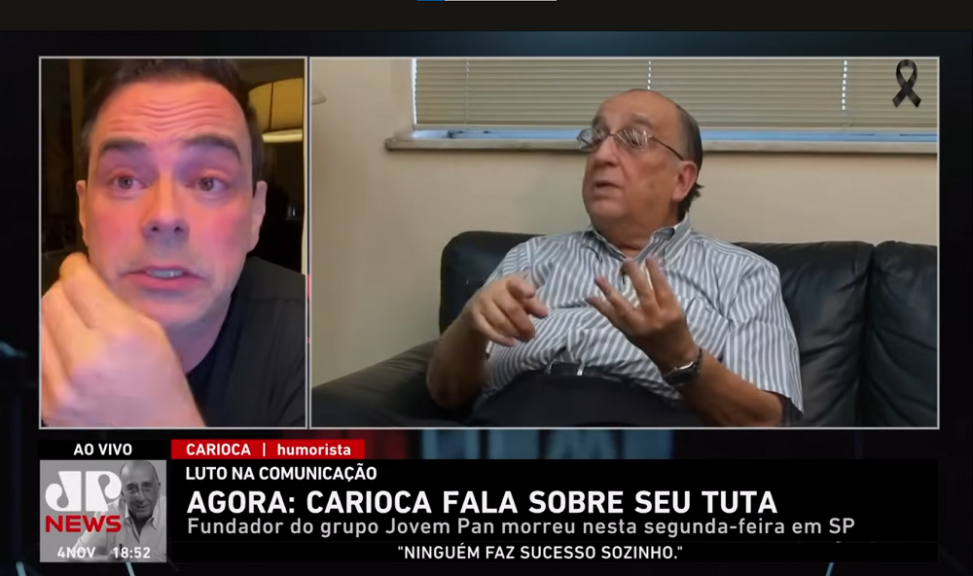 Carioca recorda como imitação de Silvio Luiz deu início à amizade com Seu Tuta