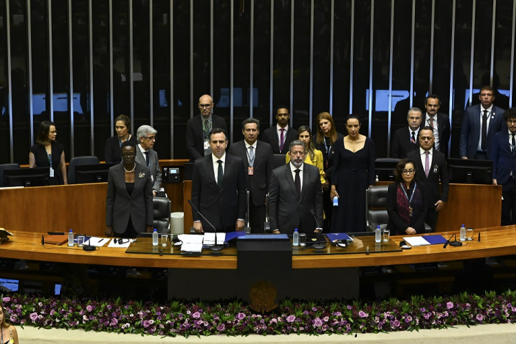 Rodrigo Pacheco da início à 10ª Cúpula dos Parlamentos do G20 em Brasília