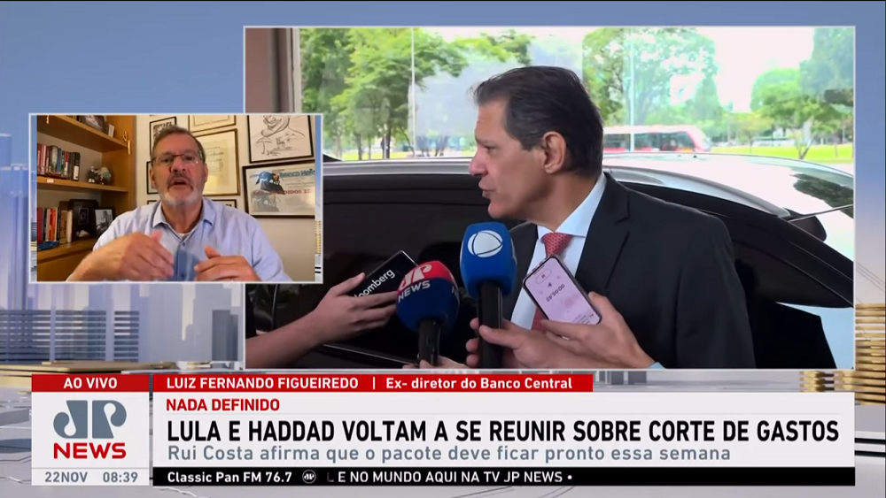 Luiz Fernando Figueiredo concede entrevista ao Jornal da Manhã