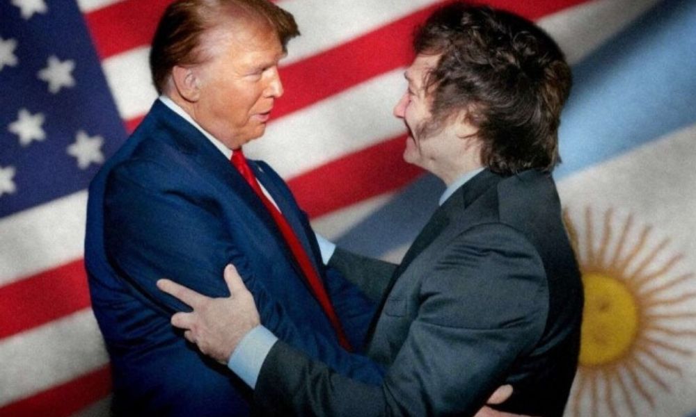 donald trump e javier milei