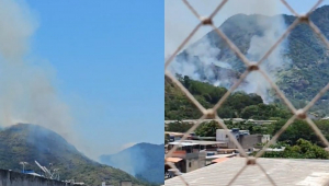 incendio Parque Natural Municipal de Grumari