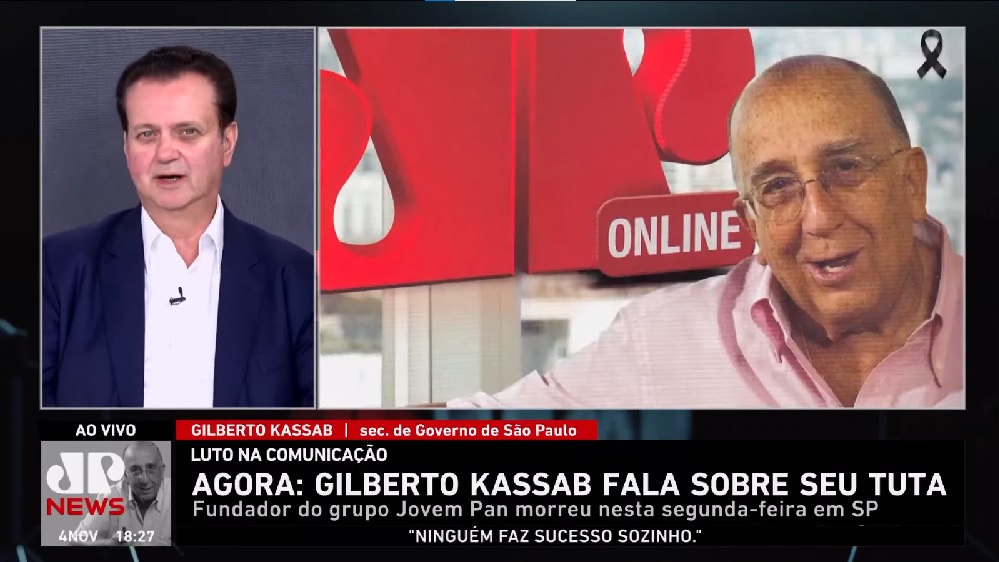 Gilberto Kassab e Paulo Carvalho prestam homenagens a Seu Tuta