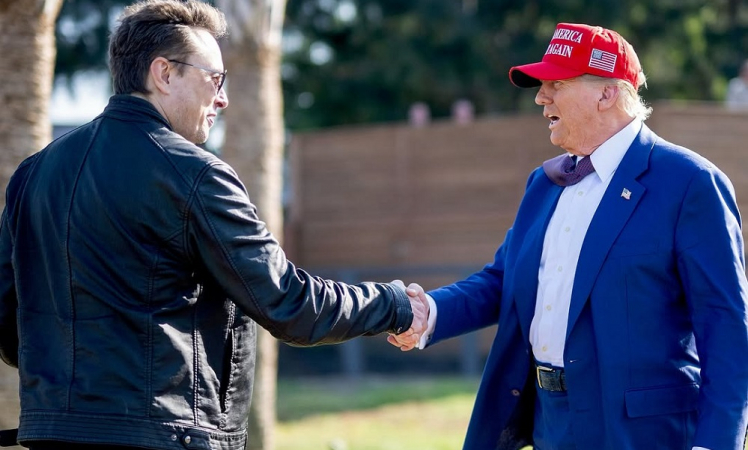 DONALD TRUMP E ELON MUSK