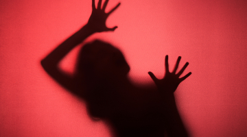 Imagem conceitual para representar violência contra a mulher