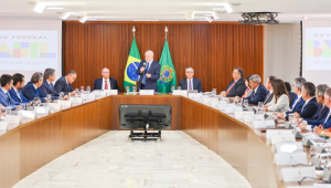 Lula se reúne com governadores dos Estados e do Distrito Federal no Palácio do Planalto